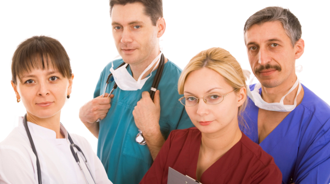 group of medical professionals